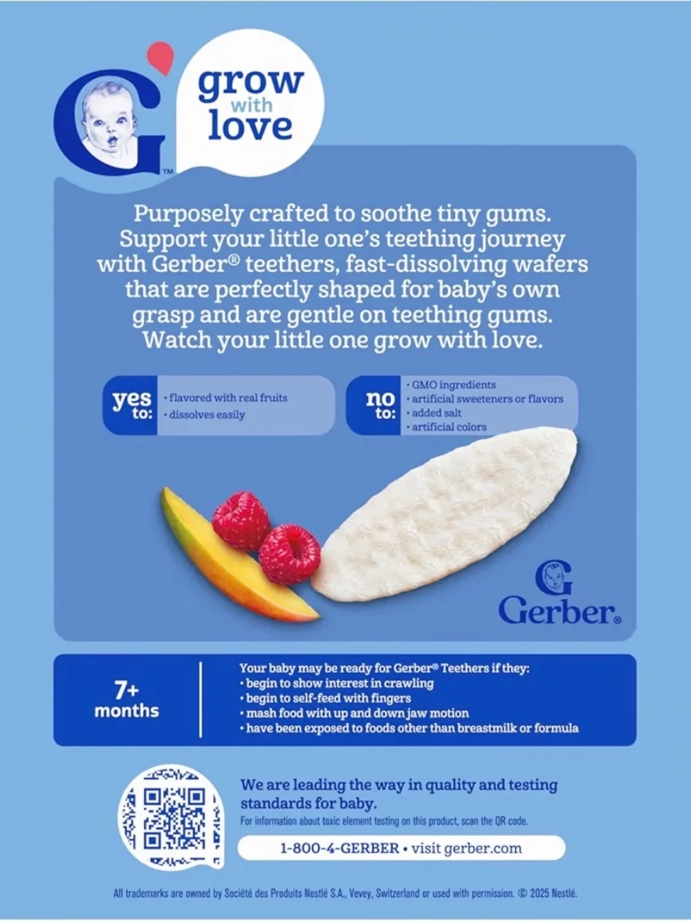 Gerber Mango Raspberry Teethers - new in box - Picture 9 of 9